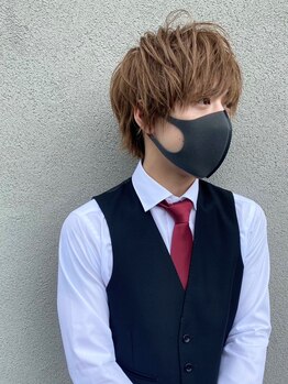 ヘアードロップス(Hair Drops)の写真/男性からの支持率◎メンズのお客様も大歓迎！髪質・骨格を見極めたカットで扱いやすいスタイルに…☆