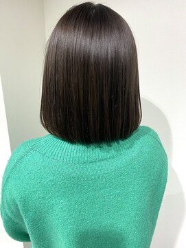 インスヘアー 梅田(INCE HAIR) midi bob × grayge