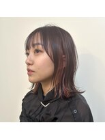 ドルセ(Dulce)&nbsp;外ハネ×インナーカラー