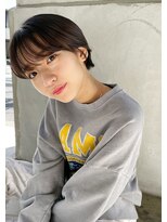 ムード タテマチ(mood tatemachi)&nbsp;黒髪ワイドバングショート