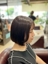 髪切処ICHI(カミキリドコロイチ)&nbsp;なめらかなストレートボブ