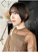 ミニボブ【福岡 パーマ デジタルパーマ 髪質改善】