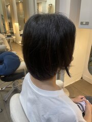 髪質改善グレージュカラーカーキベージュレイヤーロング錦糸町