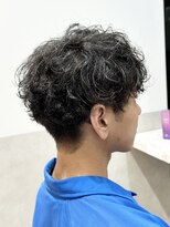 ガレリアエレガンテ 各務原店(GALLARIA Elegante) クセを生かしたパーマ風メンズショート/20代30代40代/各務原