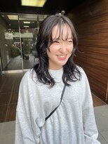 ヘアメイク シュシュ(Hair make chou chou) ミディアムウルフパーマ/髪質改善/縮毛矯正/白髪ぼかし/白髪染め