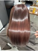 ピンクブラウン×laia髪質改善【髪質改善 laia 吉祥寺 美容室】