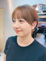 シビバイレボ(CIBI by revo)&nbsp;地毛風カラー/ナチュラルレイヤーカット/ショートボブ[船橋]
