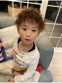 メンズスパイラルパーマ