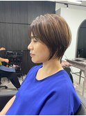 綺麗な簡単スタイリングショート