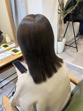 サミット ウル(SUMMIT ulu.) 【ulu.Ami】4回ブリーチを感じさせないツヤカラー