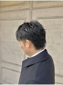 アップバングショート