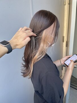 アイズ 横浜(IS) [YASU指名]イヤリングカラー/ミルクティーベージュ/横浜