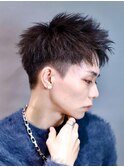 王道アップバング