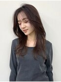 大人カジュアルヘア レイヤーカット