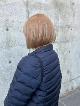 アミックス ヘアワークス 本店(AMIX hair works) ハイトーンボブ