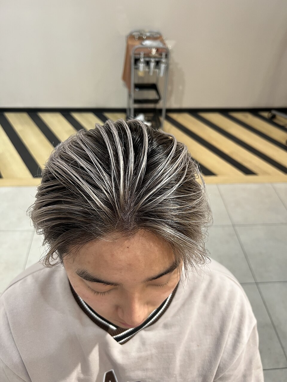 メンズバレイヤージュ：L241521385｜ラピス 大阪アメ村店(Lapis)のヘア