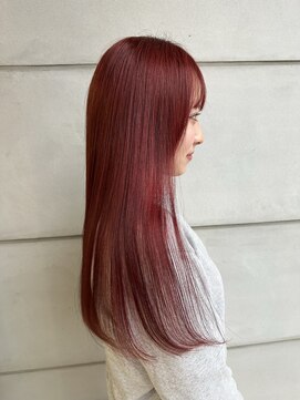 タリーゼ(TALISE) ブリーチなしダブルカラーワインレッド