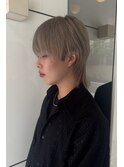 ウルフヘア/シルバーカラー/ブリーチカラー【梅田】【大阪】
