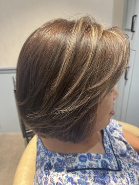 フェアリーテール つきのわ店 ハイライトで立体感