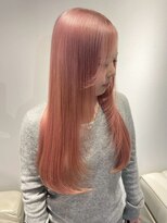 ベレーザ 渋谷(BELEZA)&nbsp;14915ブリーチ＆ダブルカラーベビーピンクホワイトピンク