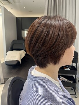 メゾンブラン 川西阪急店(Maison Blanc) 骨格に合わせ丸みショート