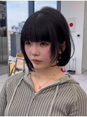 ボブ/レイヤーボブ/縮毛矯正