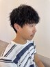 メンズパーマ＋カット＋トリートメント