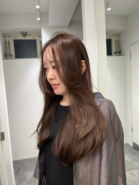 コレクティブワーク 表参道 渋谷(COLLECTIVE WORK) レイヤーカット酸性ストレート透明感カラー20代30代40代[表参道]