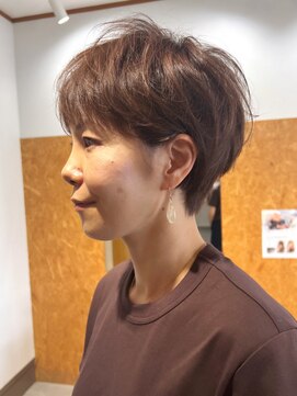 リシェア(re.share) ショートヘア/マロンベージュ/マロンブラウン