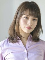 エミュ 表参道 青山(emu)&nbsp;【emu井上信洋】透明感オリーブベージュとミディアムレイヤー