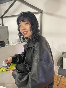 ネアー 新潟(NEER) ブリーチパーマ/レイヤーボブ[新潟駅/万代］