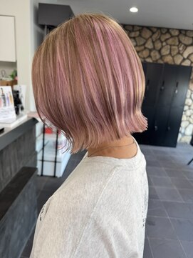 ガルボヘアー 桟橋店(garbo hair) ハイトーン大人可愛い20代30代40代