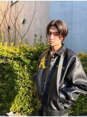 サーフカール/フェザーパーマ/刈り上げセンターパート/溝の口