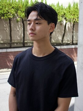 オルカ(ORCA) men's/メンズ/メンズカット/刈り上げセンターパート/新宿