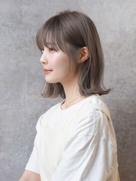 ガーデン 渋谷(GARDEN) 小顔大人ボブ暗めカラーミディアムデザインカラー