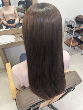 ルアンプラス(ruen+) ロング、縮毛矯正と髪質改善◎