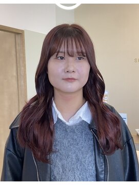 シアエミュー 新越谷店(SHEER emu) レッドブラウンカラー