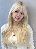 《高瀬寛菜》ホワイトブロンド×韓国レイヤー