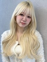 エルバイラビス 大宮(elu by lovis)&nbsp;《高瀬寛菜》ホワイトブロンド×韓国レイヤー