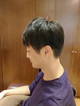 センス 洗足店 メンズ ショートレイヤー×ビジ&カジ×刈り上げない
