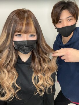 ヘアーデザイン ジェルム(Hair Design germe) ギャルかわいいスタイル #しのだスペシャル