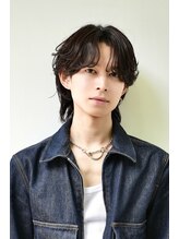 シーン 原宿(scene)&nbsp;シャドウパーマ×センターパート