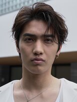 レタッチバイフィフス(RETOUCH by fifth) 原宿センターパートフェザーパーマツーブロックメンズパーマ