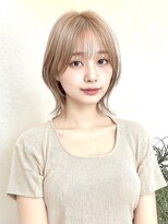 ナチュラル金山(NATURAL)&nbsp;透けるミルクティーベージュ