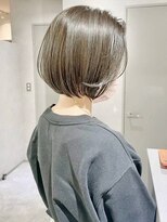 エイチエムヘアーホーム 池袋2号店(H M hair home)&nbsp;オリーブベージュ×ボブ