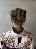 ボブツインアレンジ