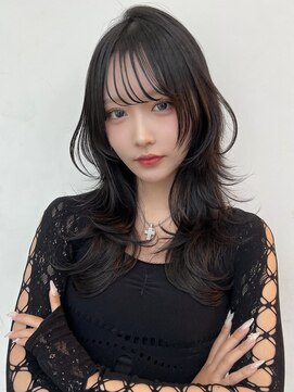 ロンドイディールバンダイ 新潟万代(Lond ideal) ハッシュカット×グレーブラック