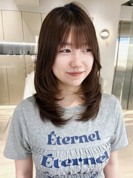 ミラ(mira) ワンカールでもれるミディアムレイヤー☆みゆ