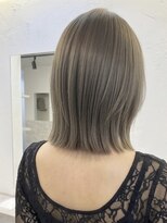 レラート デザイン コスタ 浦和(Relato DESIGN COSTA)&nbsp;レイヤーボブ×グレーベージュ