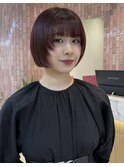 ミニボブ×ボルドー